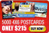 postcard offer 5000 for $215